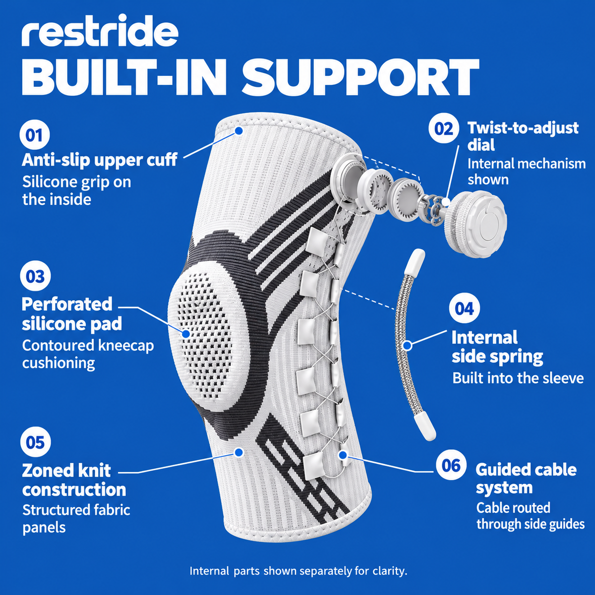 Move Freely Again – Twist-Fit Knee Support